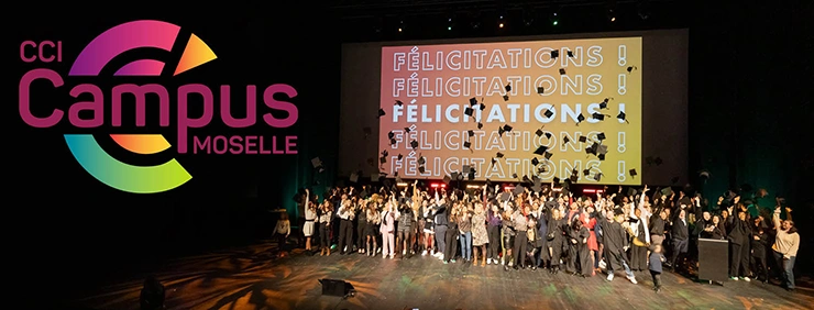 Remise de diplômes 2024 de CCI Campus Moselle